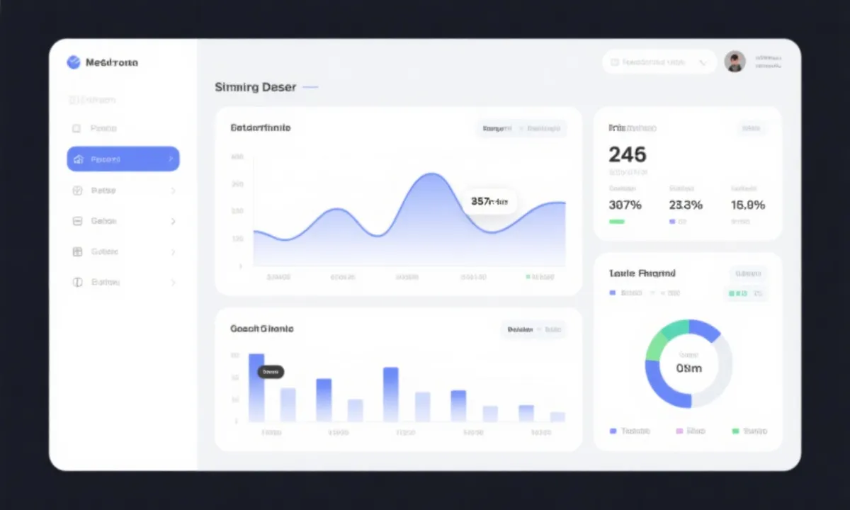 方法论与指标仪表板示意图